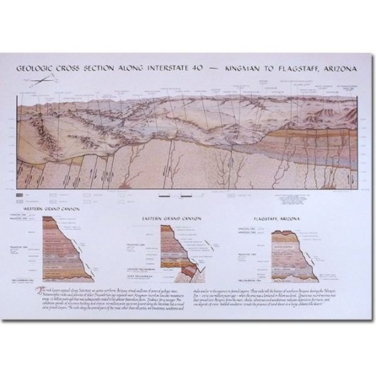 I-40 Cross Section Map