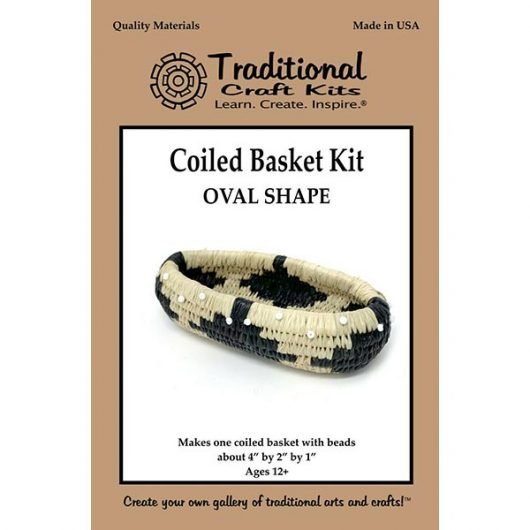 Coiled Basket Kit - Oval Shape